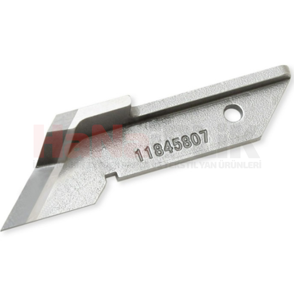 Juki Overlok Üst Köşeli Geniş Bıçak / 118-45807