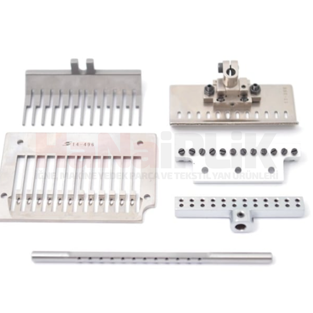 Kansai 1412P Lastik 12 İğne 1/4 (6.4mm) Takım/1412P-12NX1/4
