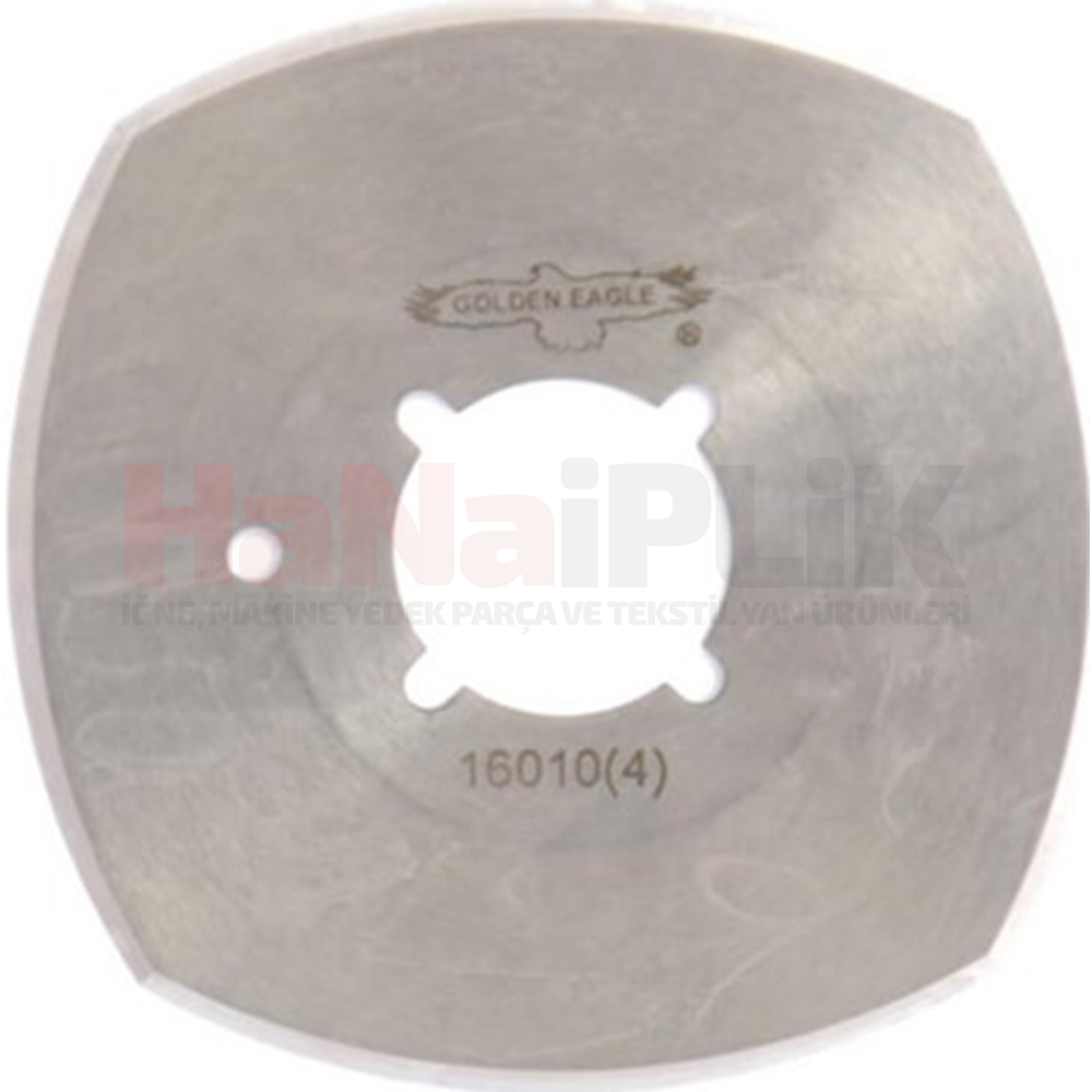 Yuvarlak Kesim Motor 4 Köşe Bıçak / 16022