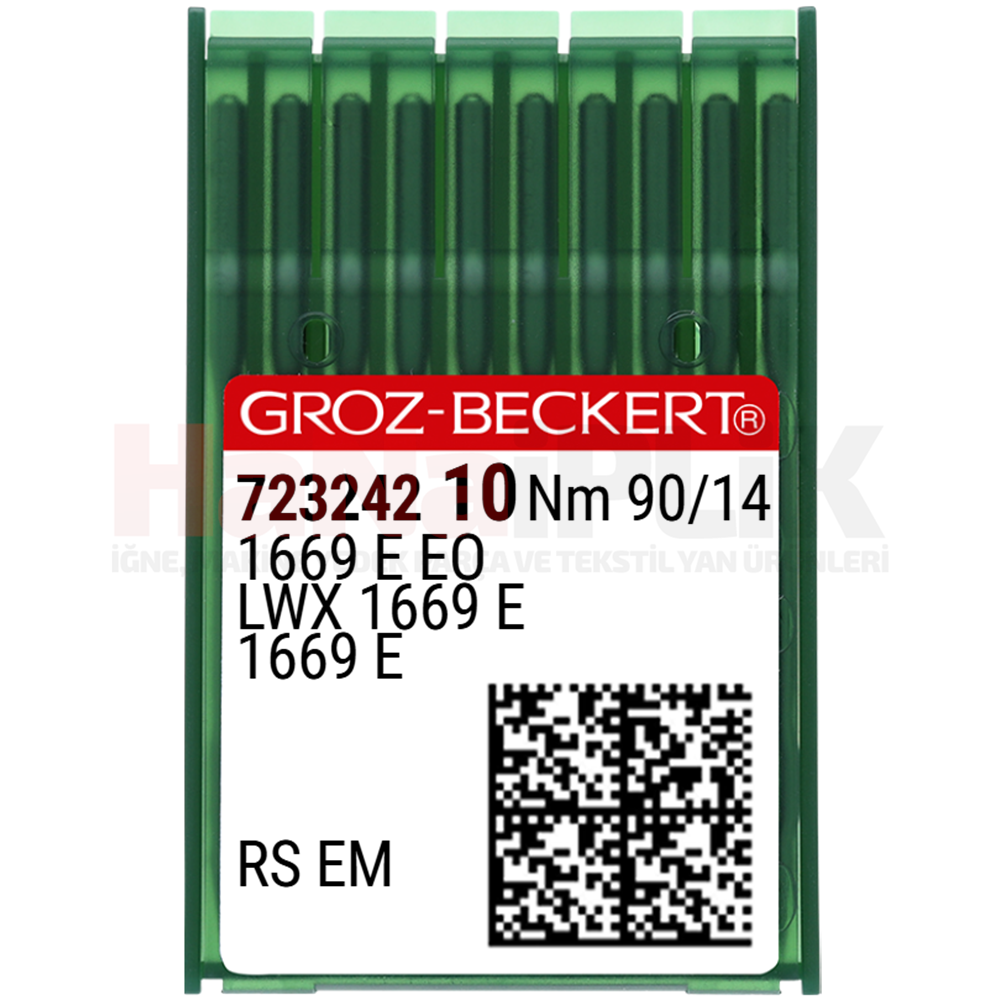 Etek Baskı Makine İğnesi / 1669E EO/1715E/LWX1669E 90/14 (RS EM) (723242)