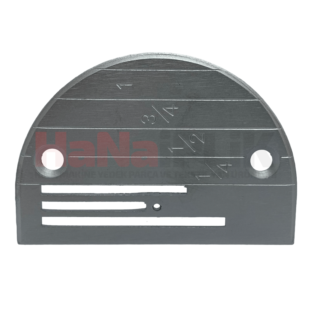 Düz Makine Plakası / B16