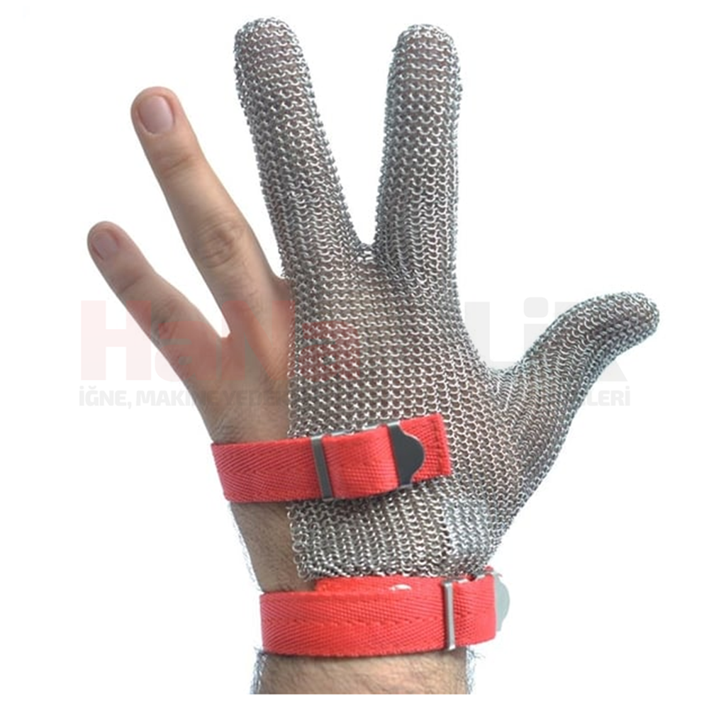Koruyucu Çelik Eldiven 3 Parmak M / BMGLV-02M