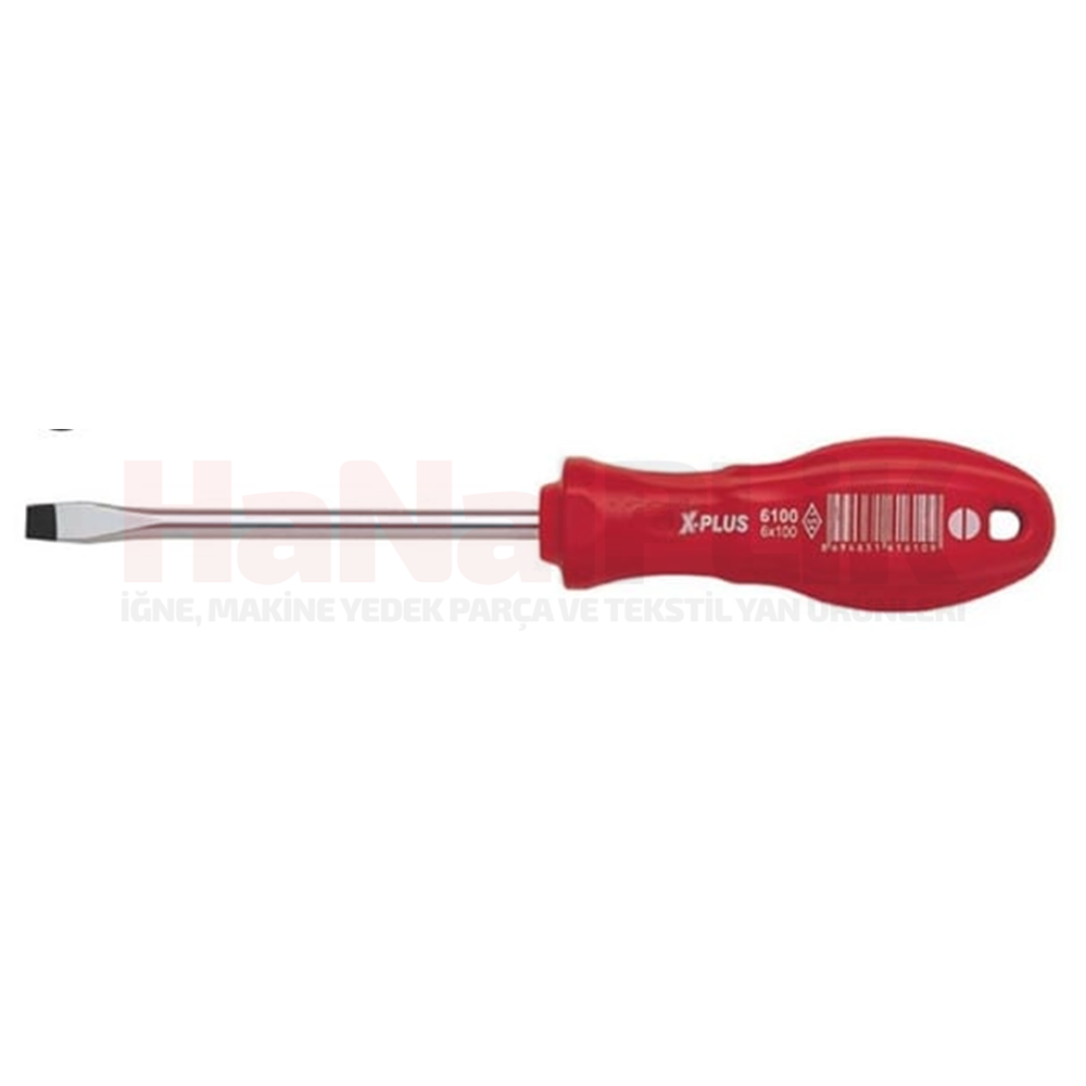Düz Uçlu Tornavida 5X100mm / 1001 01 5100