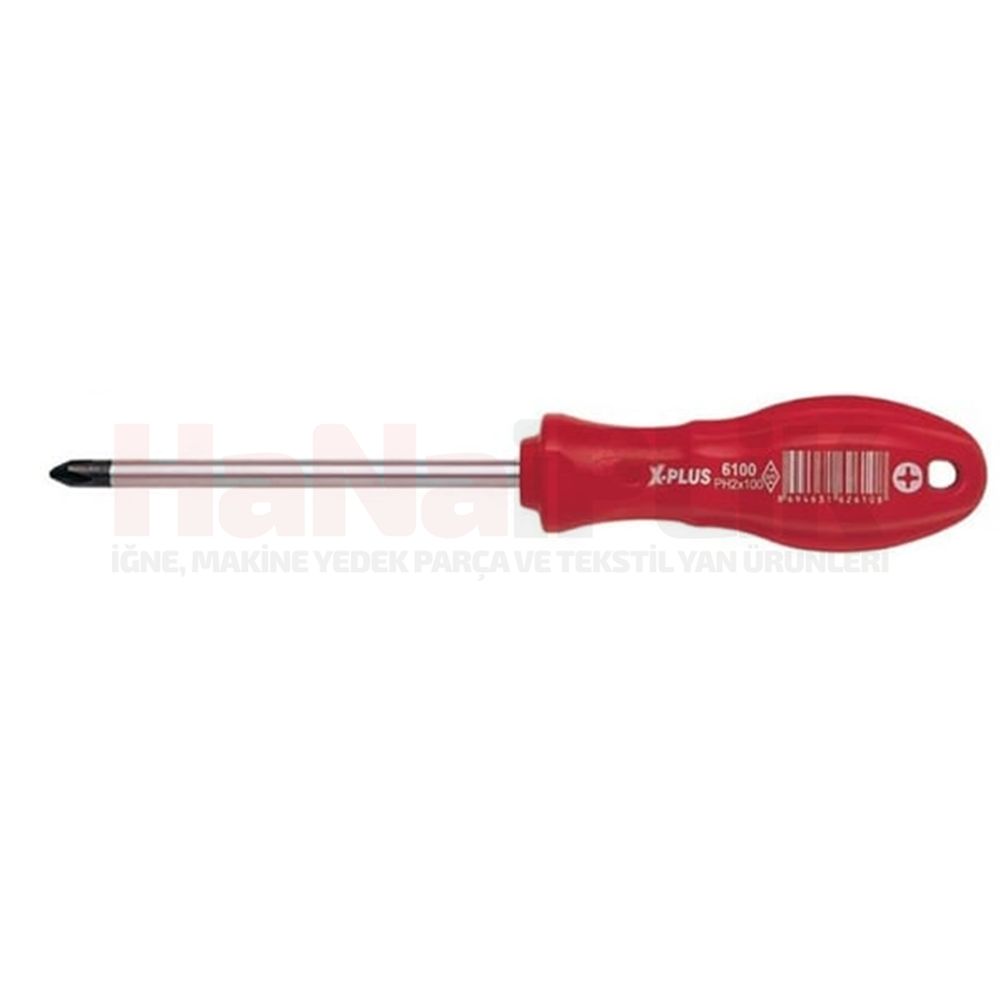 Yıldız Uçlu Tornavida 3X125mm / 1001 02 3125