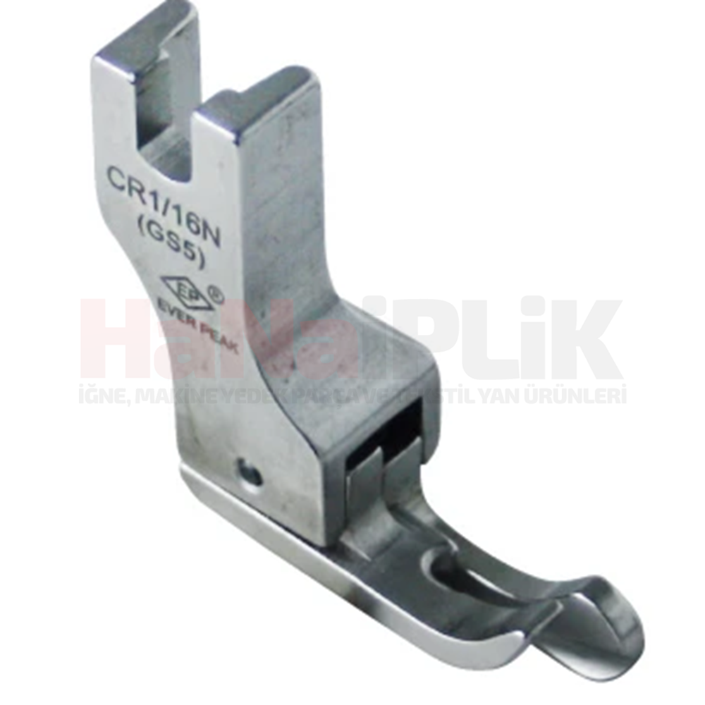 Düz Makina Dar Çıma Ayağı 1.6mm (Orjinal) / CR1/16N-GS5