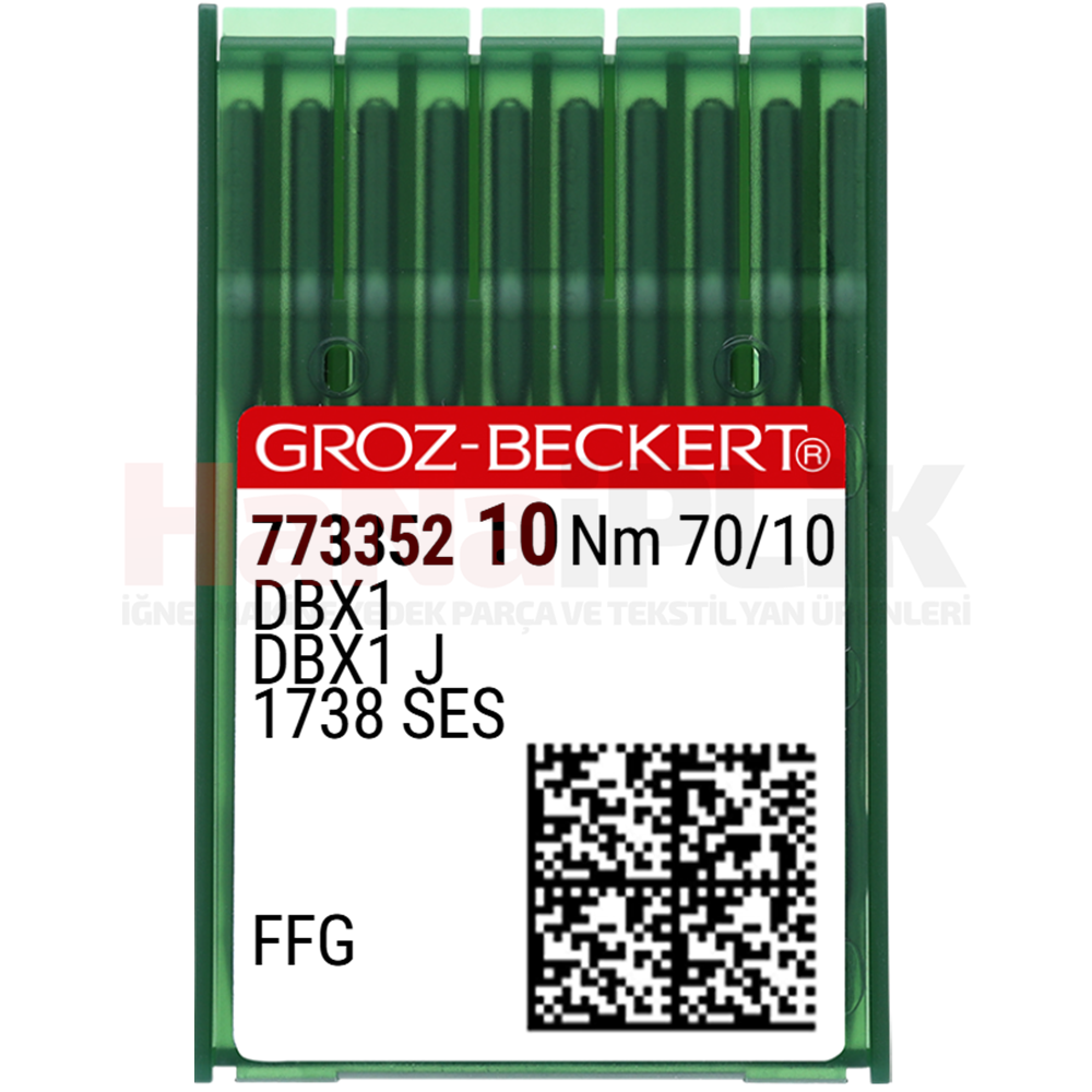Düz Makine İnce Dip Dikiş İğnesi / DBX1 70/10 (FFG/SES) (773352)