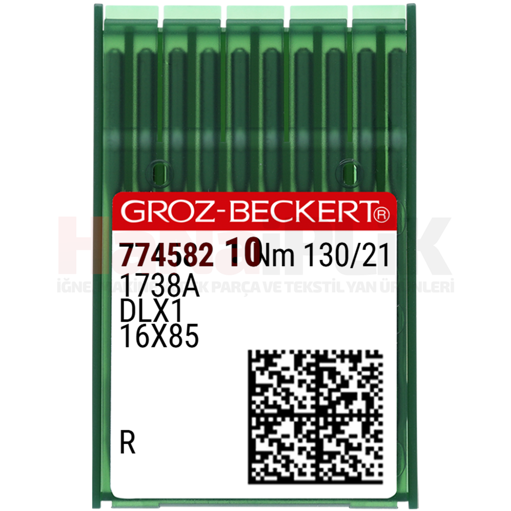 Düz Makine İnce Dip Dikiş İğnesi / DBX1 (1738A) DLX1 130/21 (R) (774582)