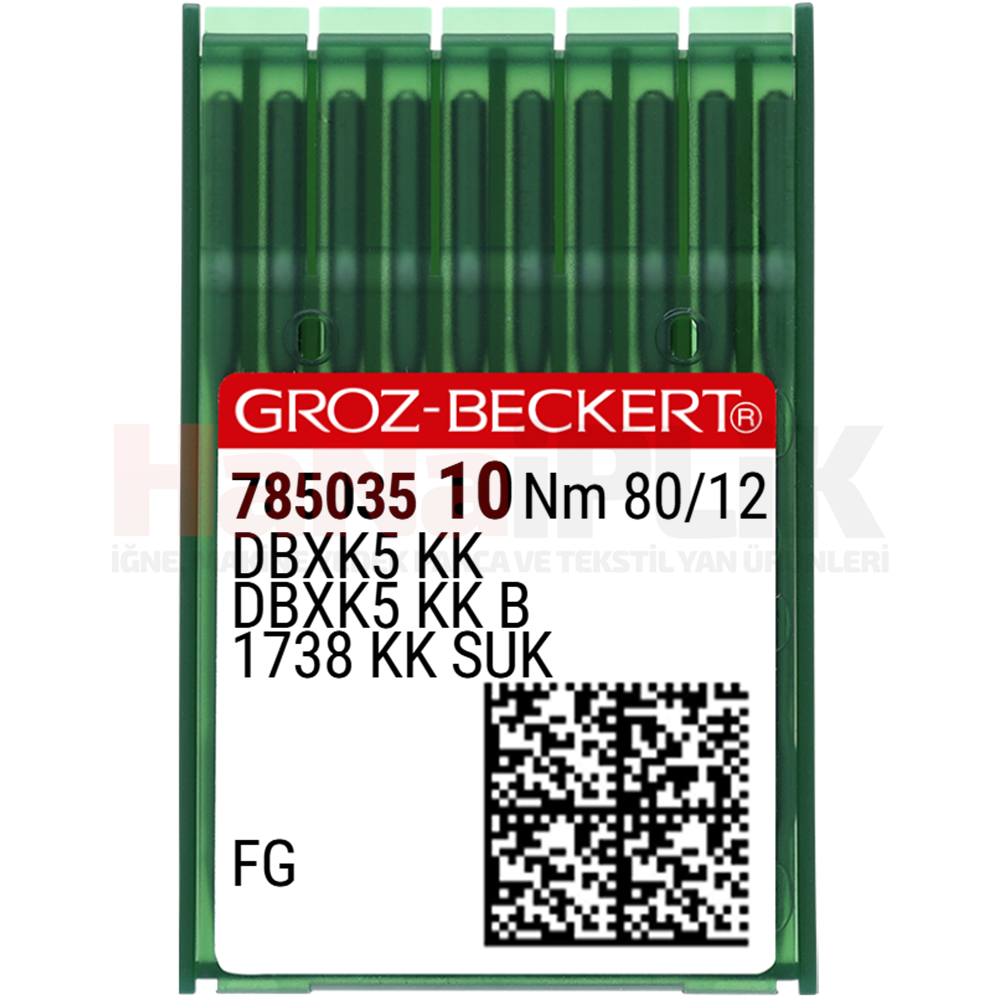 Nakış Mak. İğnesi (Kısa Dipli) / DBXK5 KK 80/12 (FG/SUK) (785035)