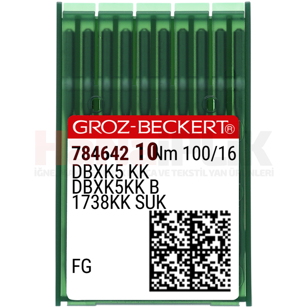 Nakış Mak. İğnesi (Kısa Dipli) / DBXK5 KK 100/16 (FG/SUK) (784642)