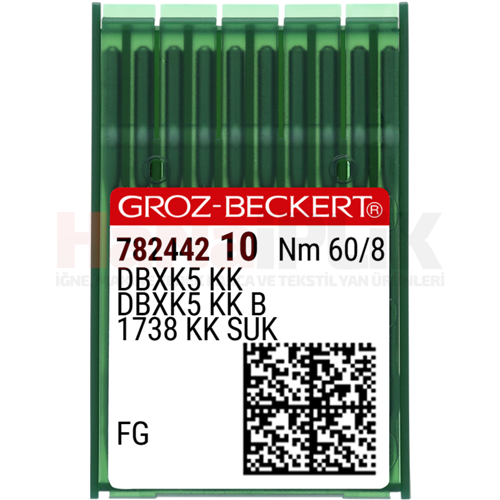 Nakış Mak. İğnesi (Kısa Dipli) / DBXK5 KK 60/8 (FG/SUK) (782442)