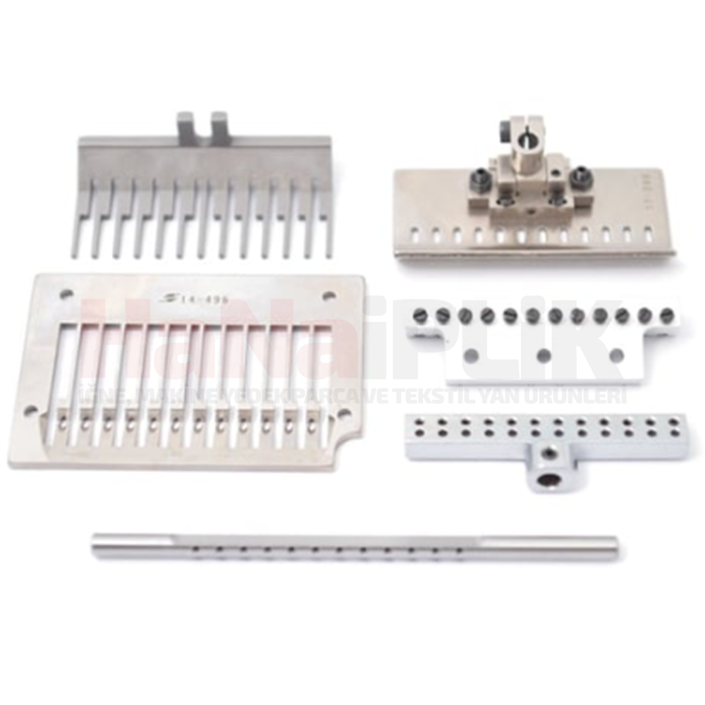 Kansai 1412P Lastik 12 İğne 1/4 (6.4mm) Takım / DFB1412P