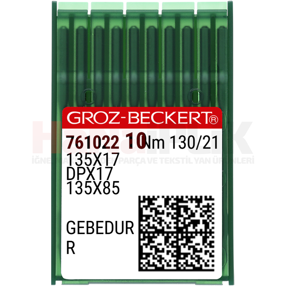 Ponteriz Mak. GEBEDUR Yanmaz Dikiş İğnesi / DPX17 (GEBEDUR) 130/21 (R) (761022)