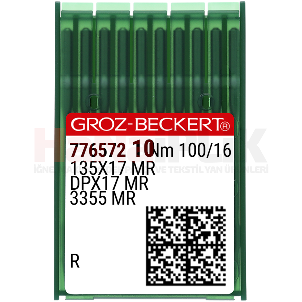Ponteriz Mak. MR Kambur Dikiş İğnesi / DPX17 (MR) 100/16 3.5 (R) (776572)