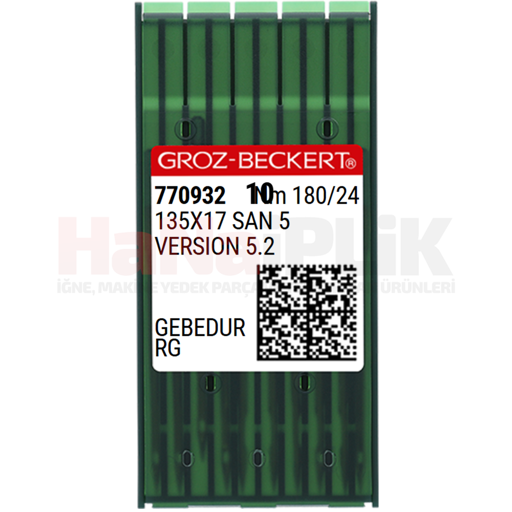 135X17 SAN5 GEBEDUR 180/24 (RG) (770932)
