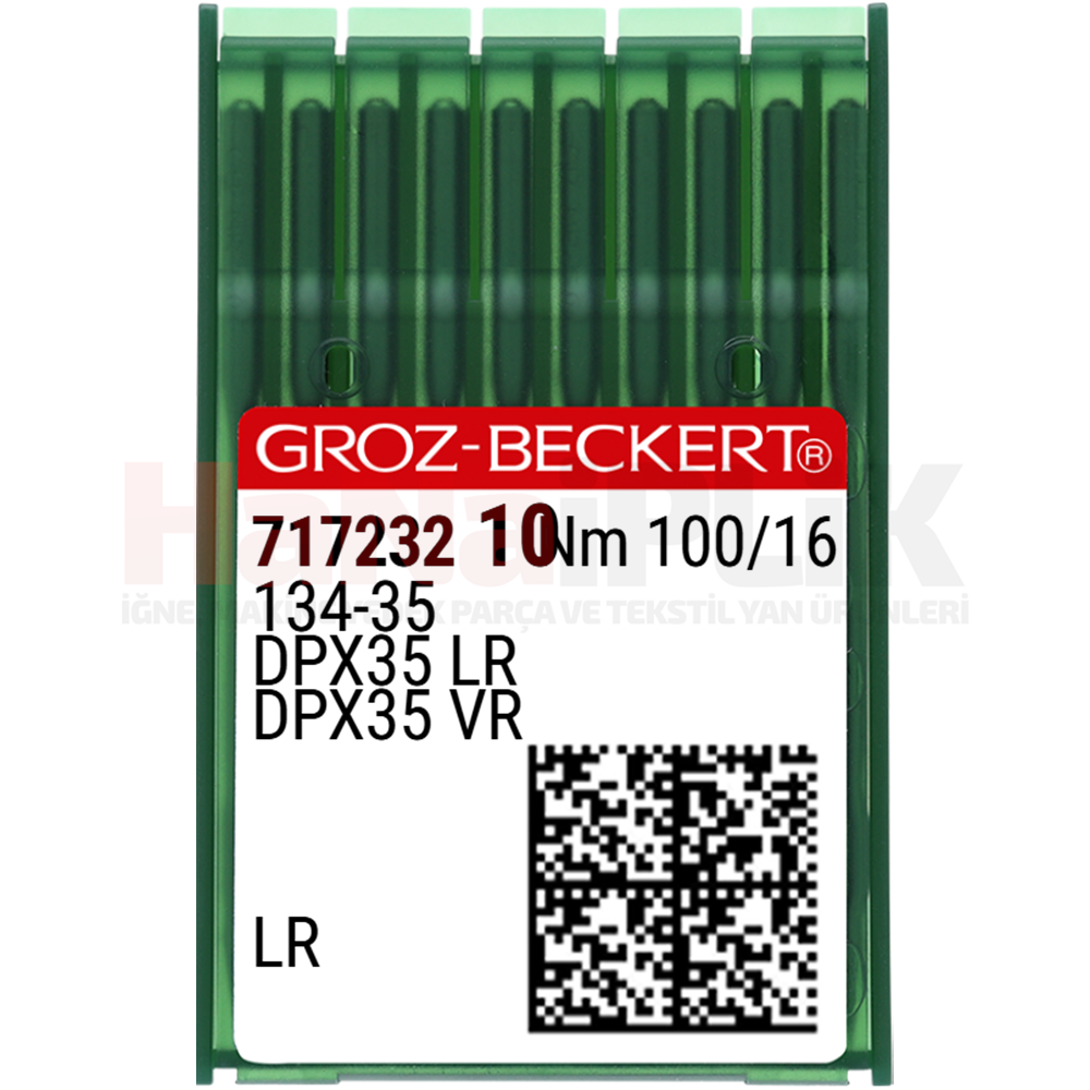 Kalın Dip Uzun Baltalı Dikiş İğnesi / DPX35 (LR) 100/16 (717232)