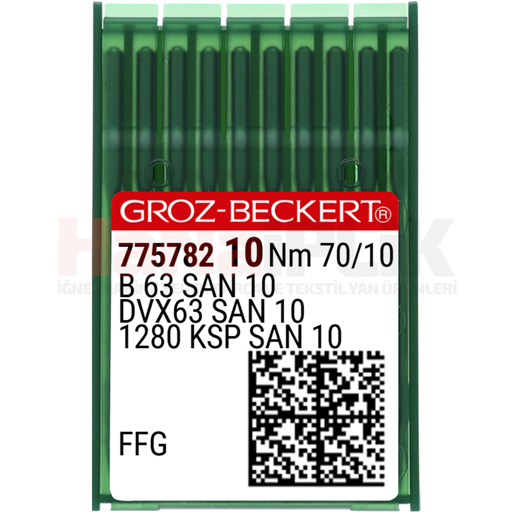 Reçme Kısa Dikiş İğnesi (SAN10 Bilye Uçlu) / DVX63 (SAN10) 70/10 (FFG/SES) (775782)