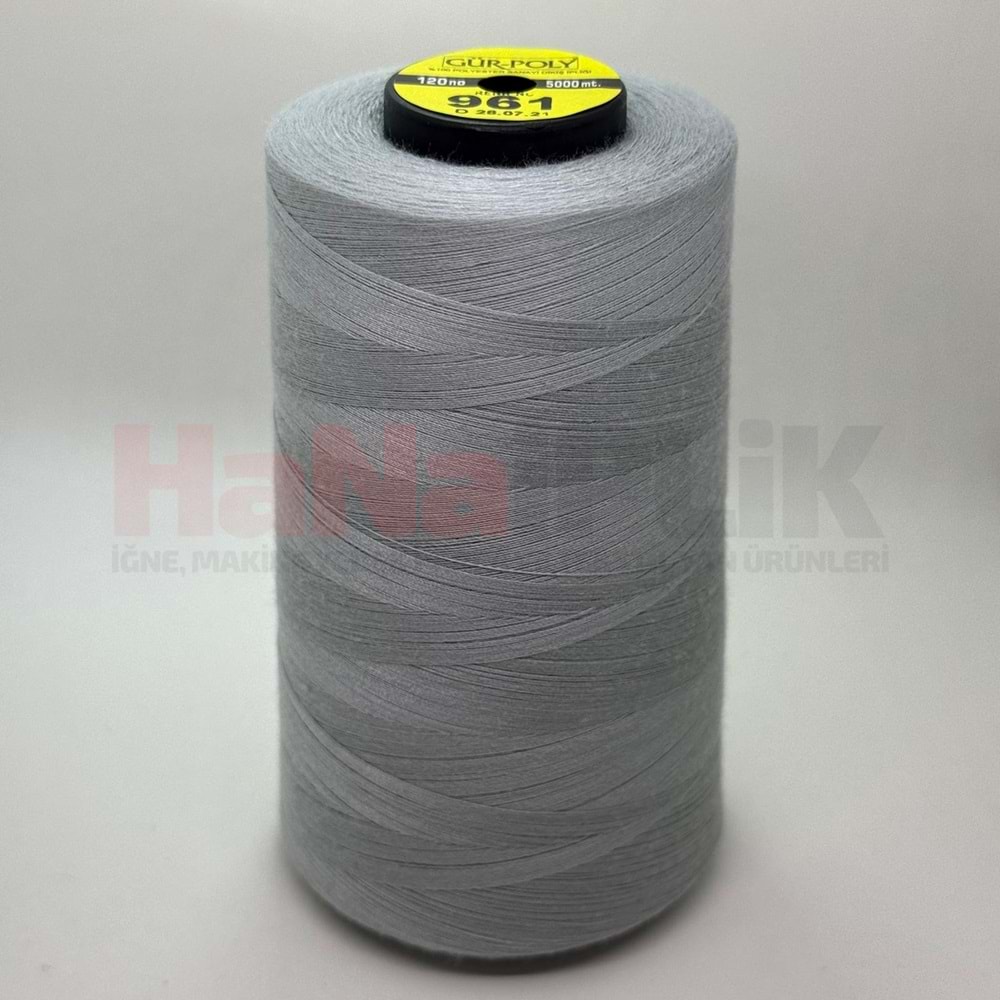 Gür-Poly (G0961) Renkli 120NO Dikiş İpliği 5000MT.