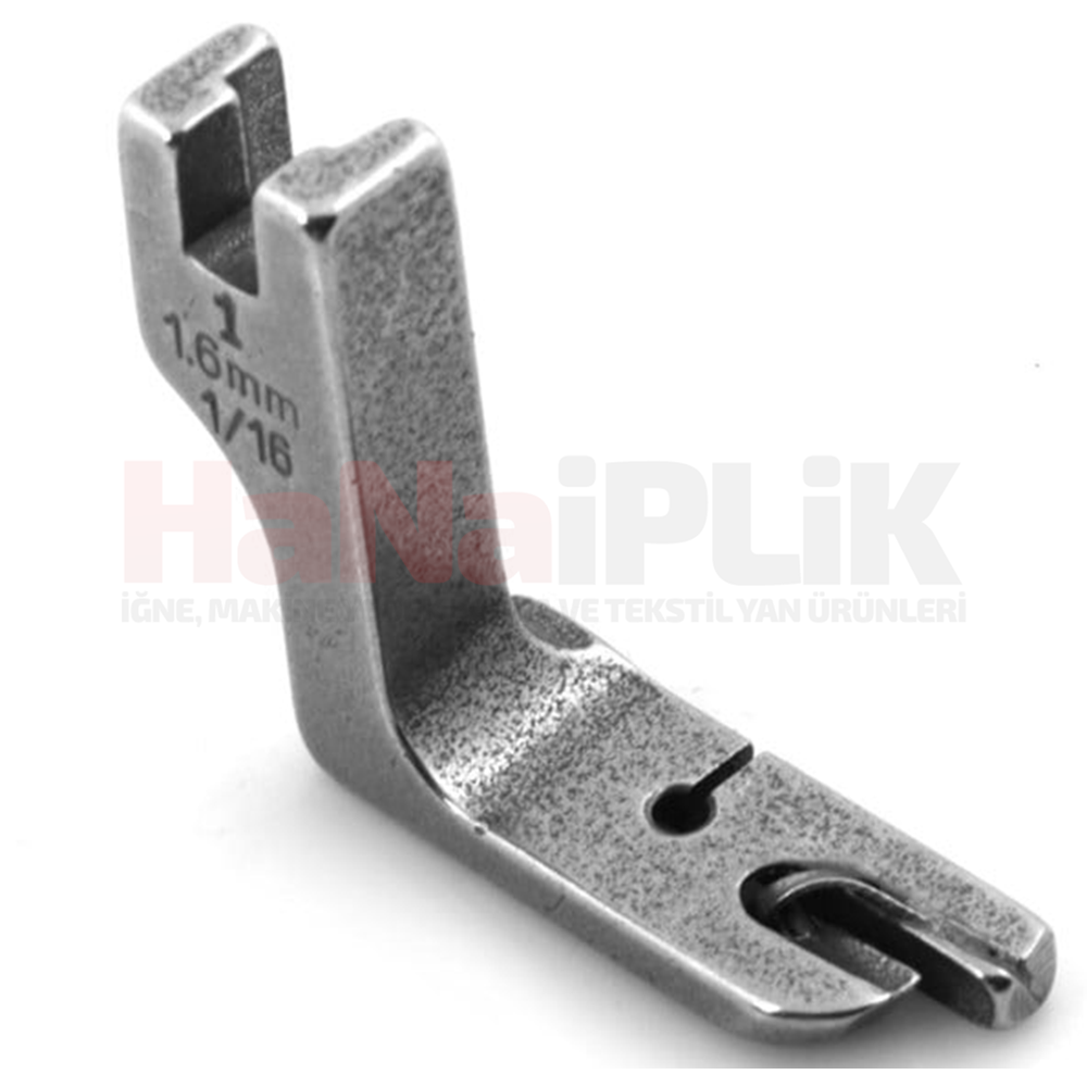 Düz Makine Kıvırma Ayak (1.6mm) 1/16
