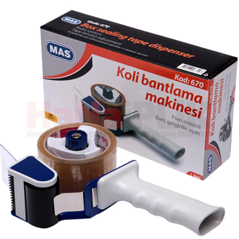 Koli Bant Makinası Dar 50mm / MAS-670