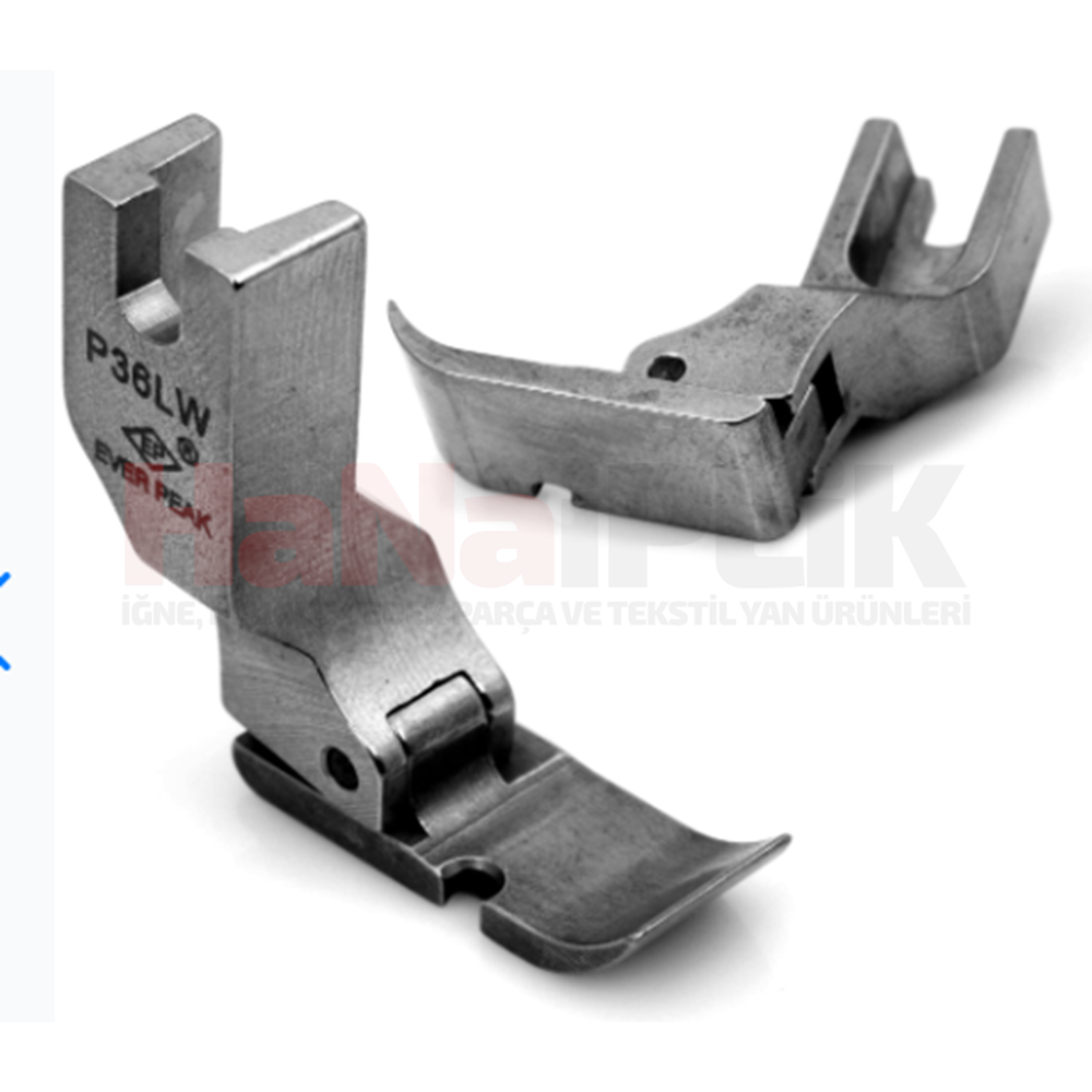 Düz Makina Fermuar Ayak Geniş (10mm) / P36LW