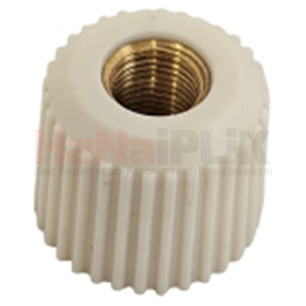 Düz Makine Plastik Tansiyon Somunu (Küçük) / S31032-001
