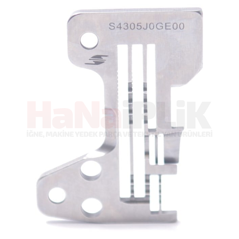 Juki Overlok 3900-6700 4 İplik Plaka Geniş Dilli / S4305J0GE00