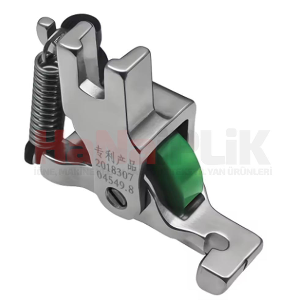 Düz Makine Tekerlekli Gizli Fermuar Ayak / S518L-T