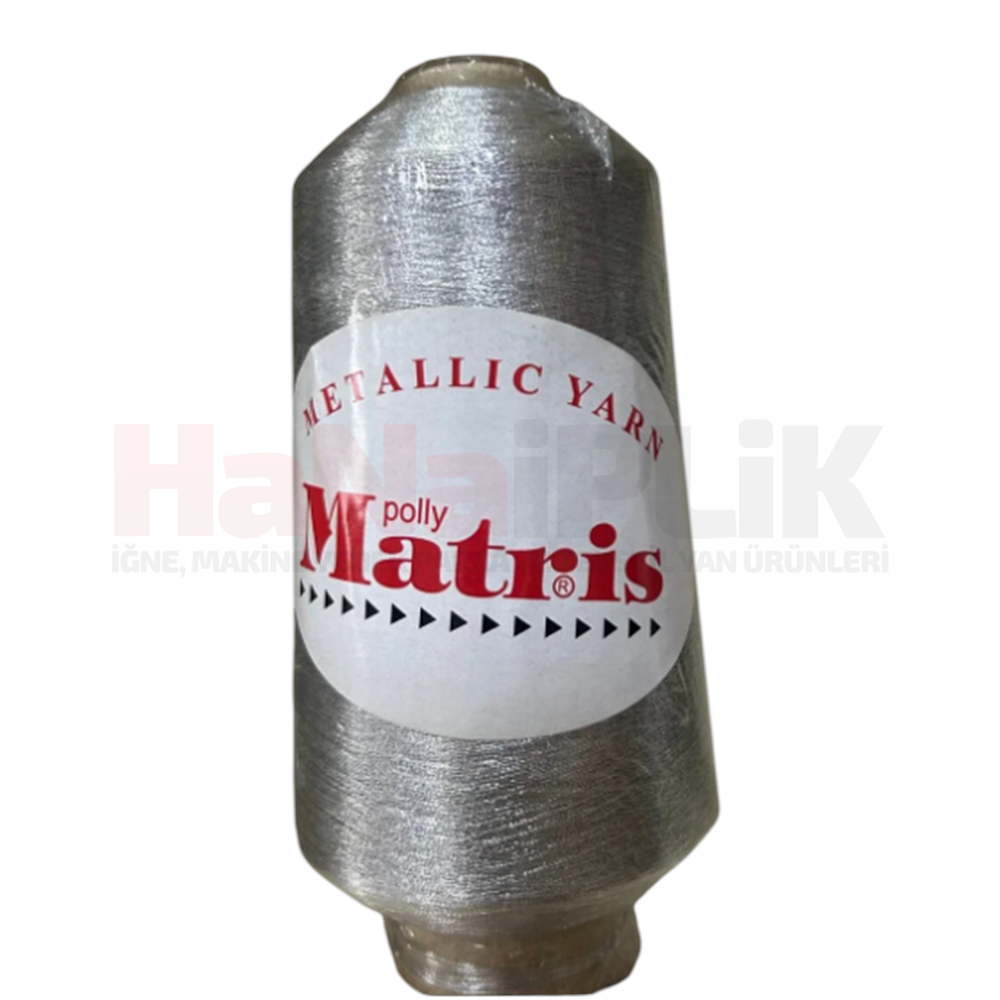 Matris Sim İplik Gümüş 250Gr.