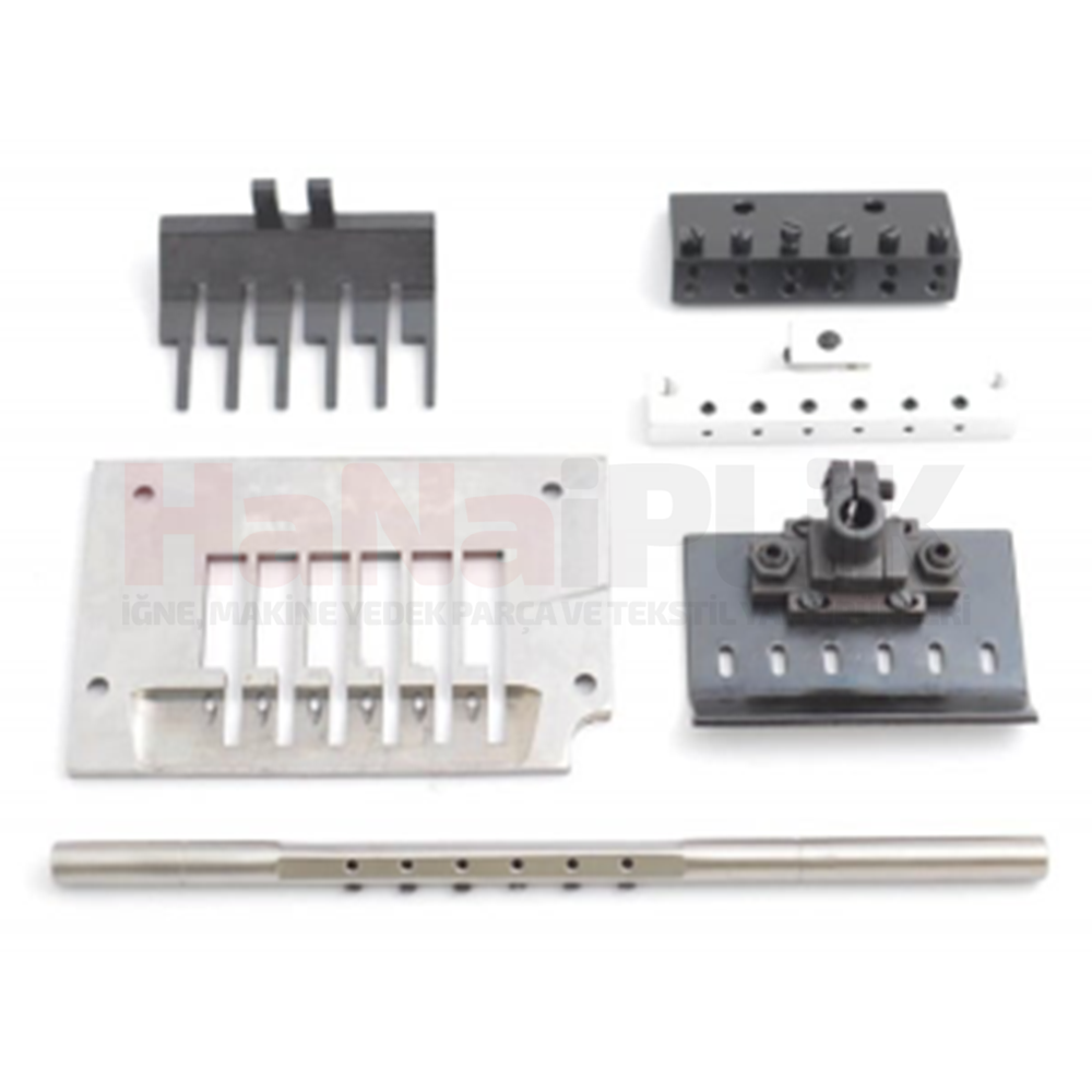 Kansai 1412P Lastik 6 İğne 3/8 (9.5mm) Takım
