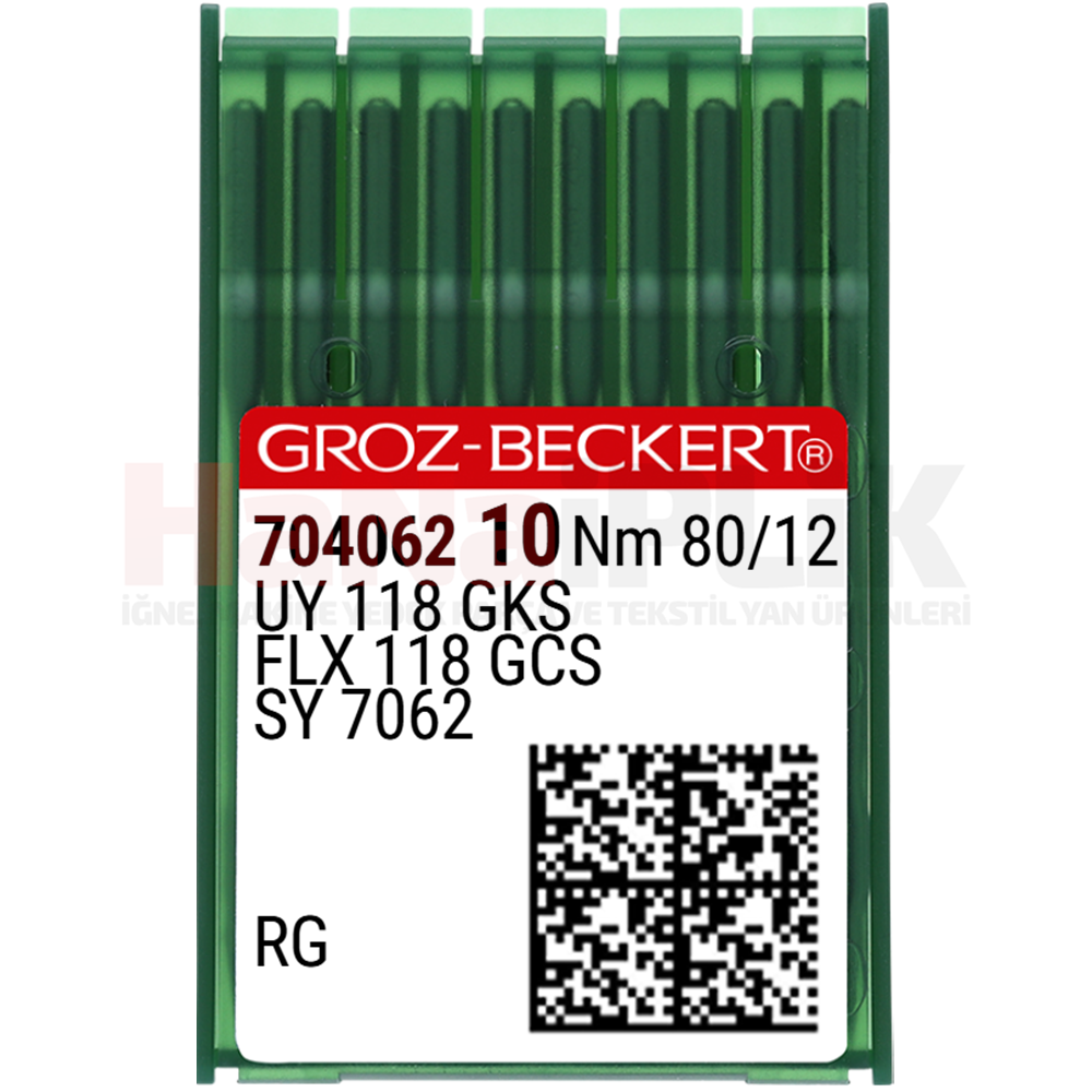 Lok Makina İğnesi / UY118 GKS 80/12 (RG) (704062)