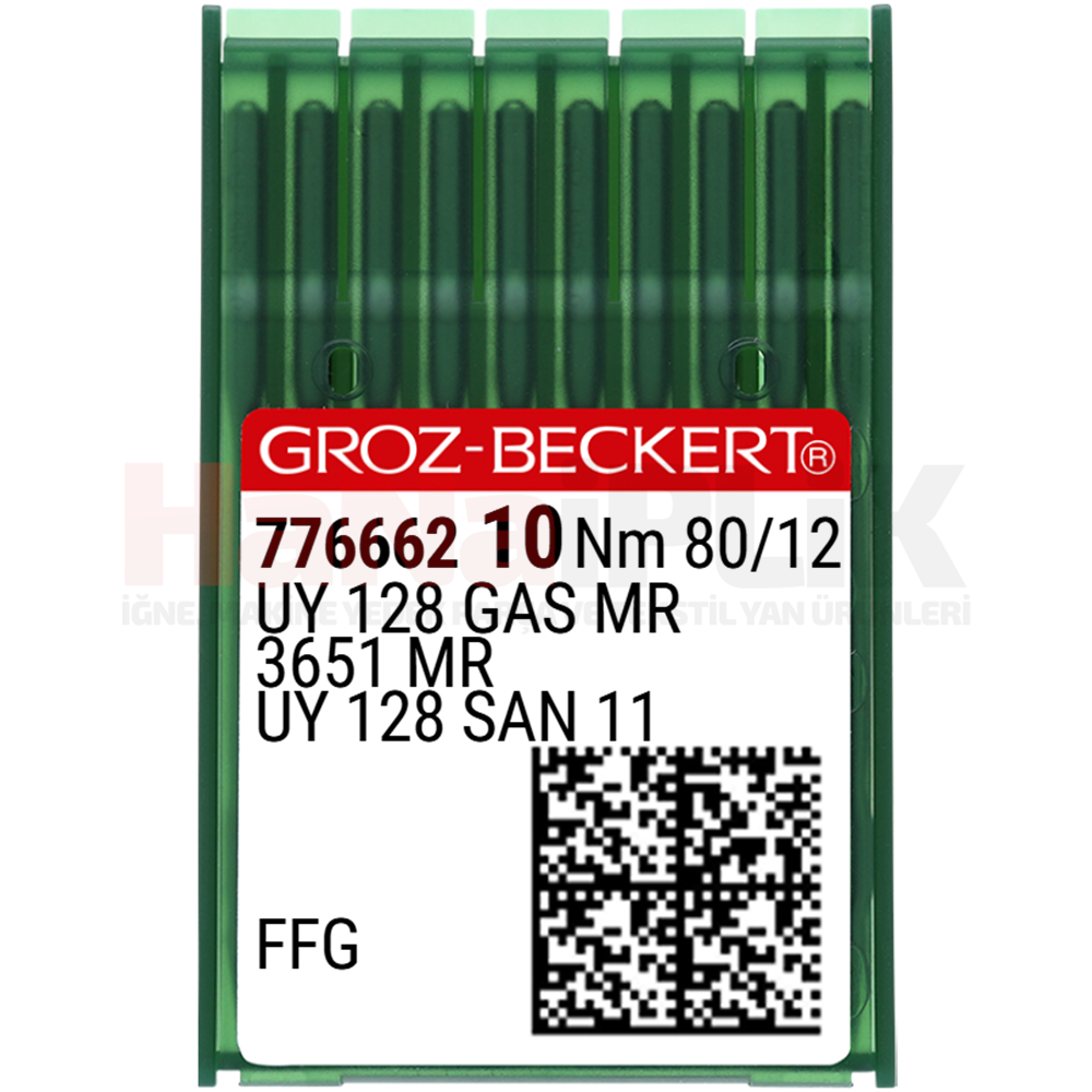 Reçme Uzun Dikiş İğnesi MR Kambur İğne / UY128 (MR) 80/12 (FFG/SES) (776662)