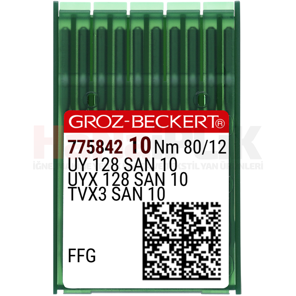 Reçme Uzun Dikiş İğnesi (SAN10 Bilye Uçlu) / UY128 (SAN10) 80/12 (FFG/SES) (775842)
