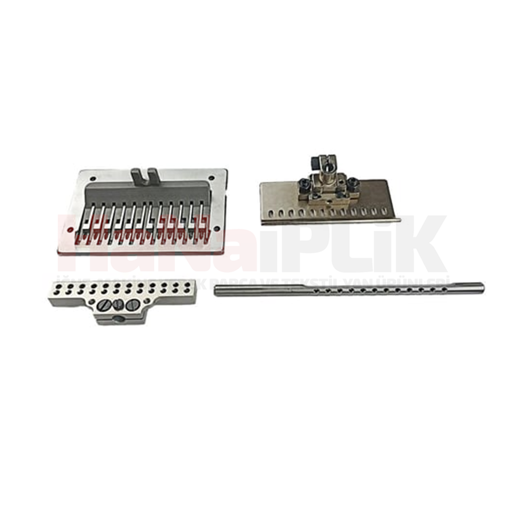 Siruba VC008 Seri Lastik 12 İğne 1/4 Takım