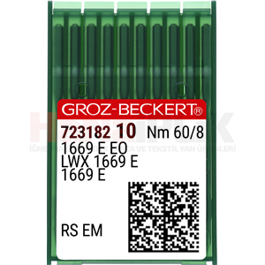 Etek Baskı Makine İğnesi / 1669E EO/1715E/LWX1669E 60/8 (RS EM) (723182)