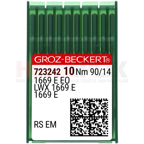 Etek Baskı Makine İğnesi / 1669E EO/1715E/LWX1669E 90/14 (RS EM) (723242)