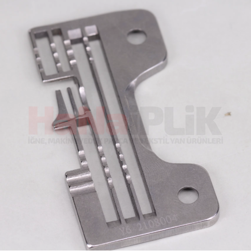 Yamato Overlok 4 İp Plaka 3mm İnce Dilli / 2108004