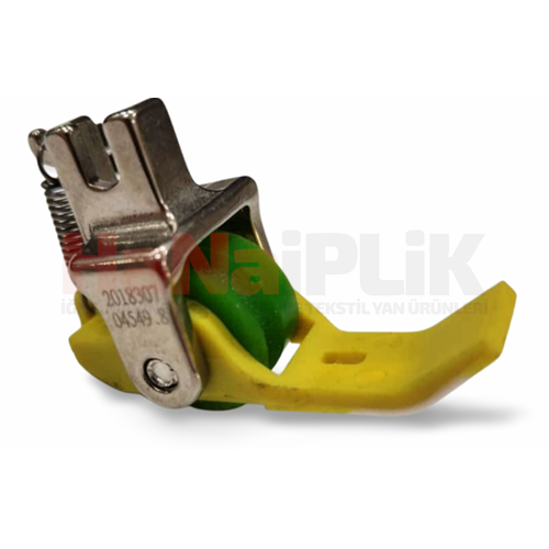 Düz Makine Altı Oyuk Fitilli Plastik Ayak / 212307