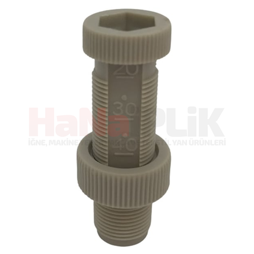 Juki DDL-8700 Elektronik Plastik Ayak Baskı Vida Ve Somunu / 229-07554 (110-71701)