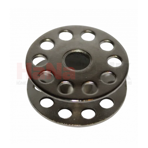 Düz Makine Metal Beyaz Masura / 270010
