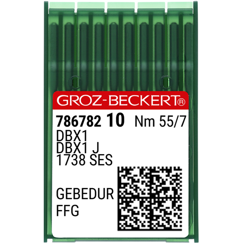 Düz Makine İnce Dip (GEBEDUR Yanmaz) Dikiş İğnesi / DBX1 (GEBEDUR) 55/7 (FFG/SES) (786782)