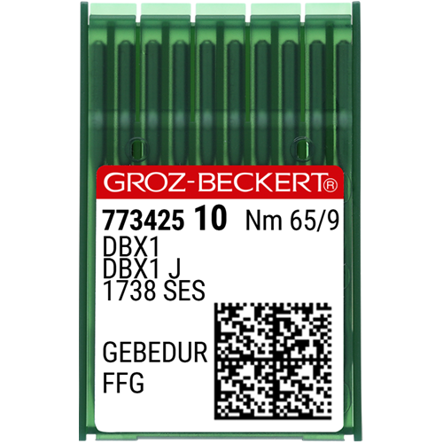 Düz Makine İnce Dip (GEBEDUR Yanmaz) Dikiş İğnesi / DBX1 (GEBEDUR) 65/9 (FFG/SES) (773425)