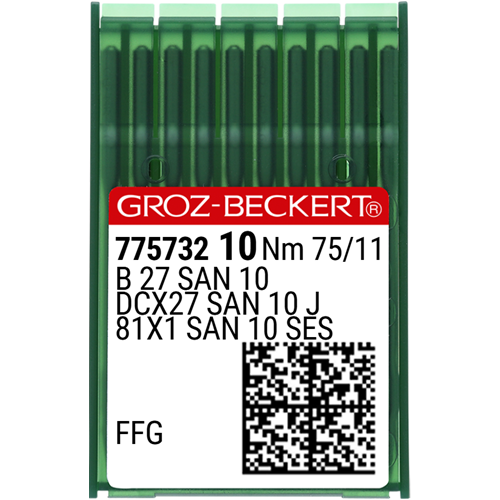 Overlok Dikiş İğnesi (SAN10 Bilye Uçlu) / DCX27 (SAN10) 75/11 (FFG/SES) (775732)