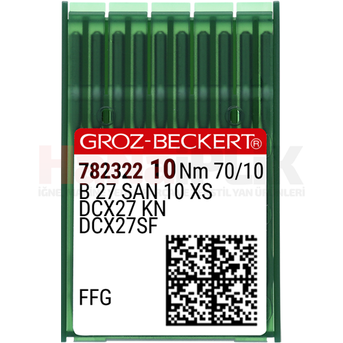 Overlok Dikiş İğnesi (SAN10 XS Daha Hassas) / DCX27 (SAN10 XS) 70/10 (FFG/SES) (782322)