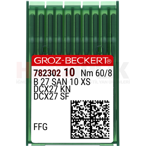 Overlok Dikiş İğnesi (SAN10 XS Daha Hassas) / DCX27 (SAN10 XS) 60/8 (FFG/SES) (782302)