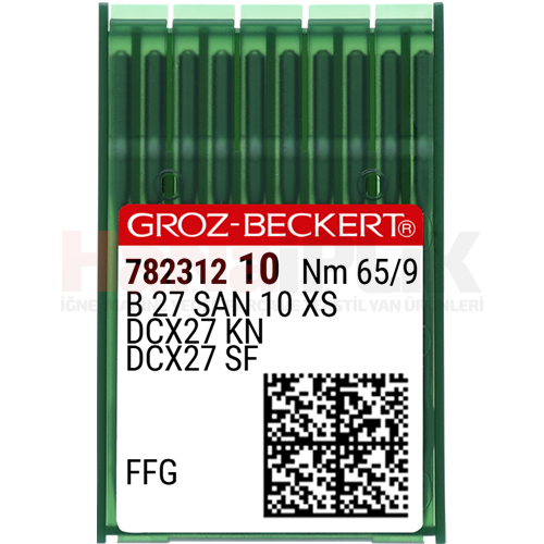 Overlok Dikiş İğnesi (SAN10 XS Daha Hassas) / DCX27 (SAN10 XS) 65/9 (FFG/SES) (782312)