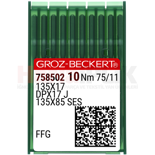Ponteriz Mak. Dikiş İğnesi / DPX17 75/11 (FFG/SES) (758502)