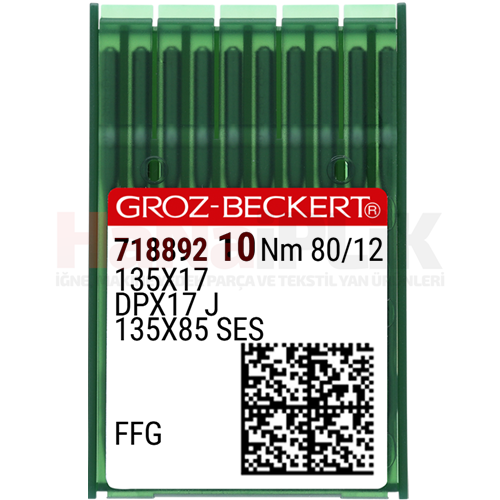 Ponteriz Mak. Dikiş İğnesi / DPX17 80/12 (FFG/SES) (718892)