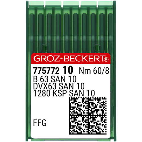 Reçme Kısa Dikiş İğnesi (SAN10 Bilye Uçlu) / DVX63 (SAN10) 60/8 (FFG/SES) (775772)