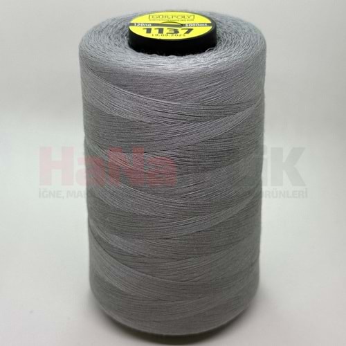 Gür-Poly (G1137) Renkli 120NO Dikiş İpliği 5000MT.