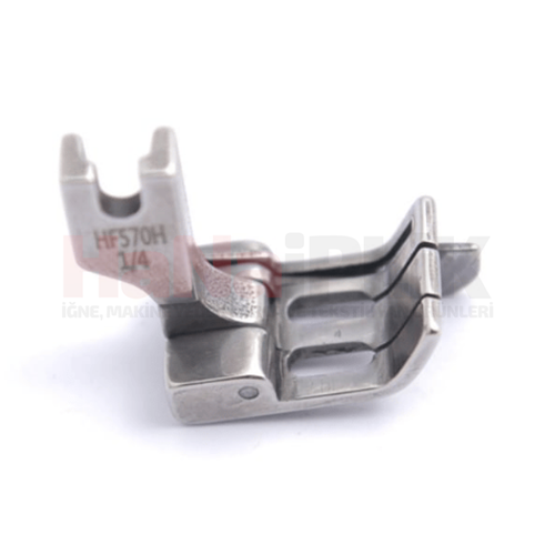 Düz Makina Çift İğne Tabanlı Düz Ayak 1/4 / HF570HR 1/4
